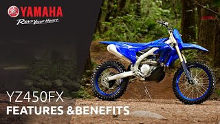 2024 YZ450FX Features \u0026 Benefits