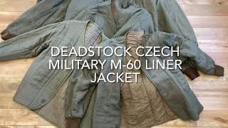 Dead Stock / Czech Military M-60 Liner Jacket (洗濯、天日干し済)