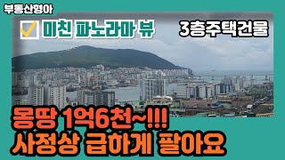 부산상가주택건물매매 초급매 서구 초장동 미친 파노라마뷰 3층 건물매매