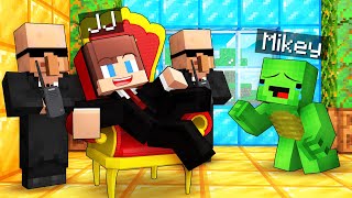 JJ Became a President to Troll Mikey in Minecraft (Maizen)