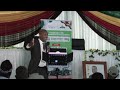 Rutendo Matinyarare speaking about GMOs and hybrids at the Strategic Agriculture Conference Africa.