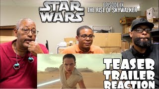 star wars the rise of skywalker trailer reaction mashup