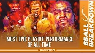 Kevin Durant's 49 Point Triple Double: The Most EPIC Playoff Performance In NBA History
