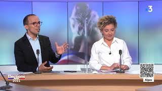 Elections Départementales : la soirée du 1er tour sur France 3 Alpes (Partie 2)