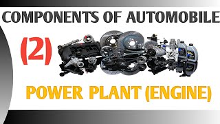 Components of Automobile | Engine | Powerplant | in Hindi