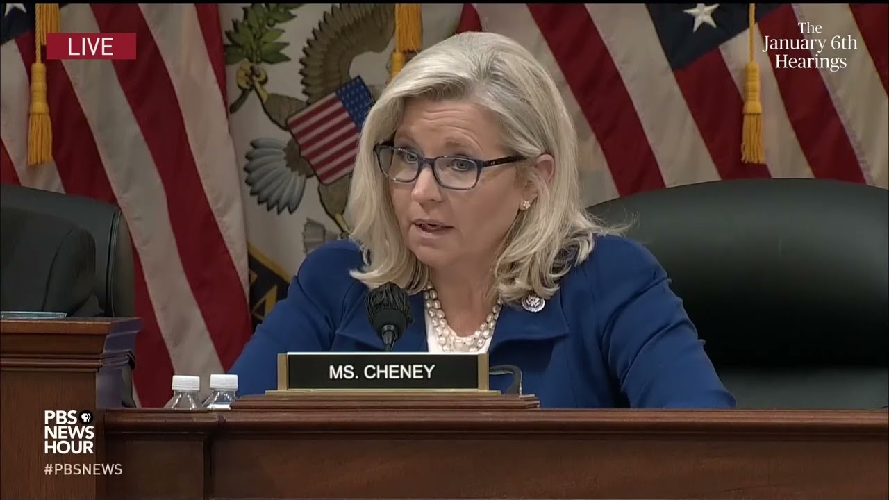 WATCH: Rep. Liz Cheney Delivers Closing Remarks For Day 4 | Jan. 6 ...