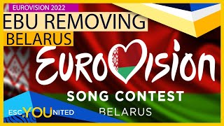 No more Belarus at Eurovision? EBU set to strip country of its membership