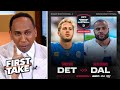 FIRST TAKE | Goff & Williams will make Dallas defense look like clowns - Stephen A. Cowboys vs Lions