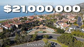 $21,000,000 Luxury Coastal Living: 71 Ritz Dr, Dana Point CA | Full Property Tour