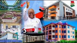 Prez. Akufo Addo \u0026 Edu Min. commission 80 schools on the go. unprecedented move by the government