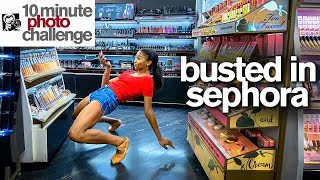 Ballerina Kicked Out of Sephora...TWICE!  *10 Minute Photo Challenge*