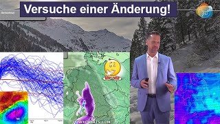 Versuche einer Änderung. Regen \u0026 Schnee bleiben noch Mangelware. Wettervorhersage 05.-12.02.2025.