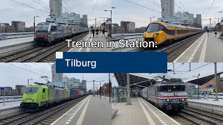 Treinen in station Tilburg! // 15 februari 2025