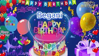 Begani happy birthday to you