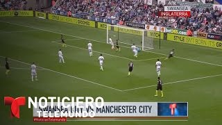 El Barca golea al Sporting de Gijón 5-0 | Noticiero | Noticias Telemundo