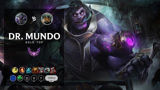 Dr. Mundo Top vs Olaf - EUW Master Patch 12.20