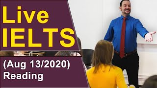 IELTS Live - Reading - Band 9 Techniques