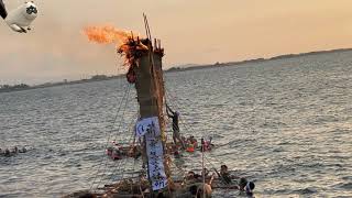 滑川ねぶた流し 7月３１日