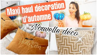 ✨BIG HAUL DÉCORATION D’AUTOMNE | NOUVELLE DÉCO POUR LA MAISON ✨