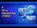 Creating 3D and Animated Data Visualizations in Python with Matplotlib and Plotly