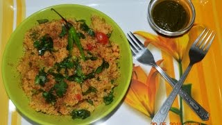 Namkeen Daliya | Namkeen Dalia | Quick Breakfast Recipe with English Subtitles