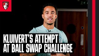Smooth as you like 😎 | Justin Kluivert next up for the Ball Swap Challenge