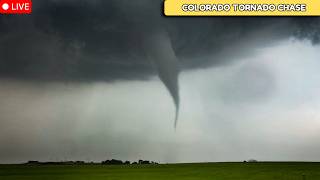 🔴Colorado Storm Chase With Tornadoes Possible - Storm Chasers Live