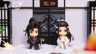 【魔道祖师粘土人定格动画】 新年快乐！一起打雪仗吗？