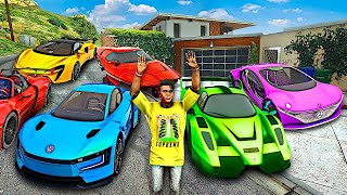 Collecting SEPTILLIONAIRE Supercars In GTA 5!