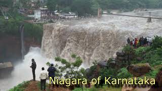 GOKAK FALLS 1080p : The Gokak Falls at its best.  Hanging Bridge,  Godchinmalki. Ghanashyam Vaidya