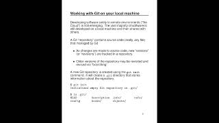 Source Code Management with Git, Part 1