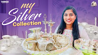 My REAL SILVER Collection | AkhilaVarun | USA Telugu Vlogs | Tamada Media