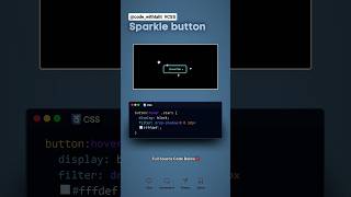 Sparkle Button using CSS🧑💻 #coding #programming #cssanimation #csstricks #js #html #css #button