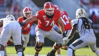 Georgia Offensive Lineman Ben Cleveland Official Senior Year Highlights