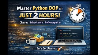 Master Python OOP in Just 2 Hours ⏱️ (Classes, Inheritance, Polymorphism)