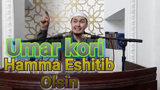 Umar kori Bu Mavzu Xar Bitamizga  Tegishli  Dolzarb Mavzu