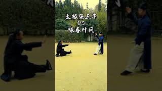 China kongfu taiChi vs WingChun