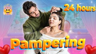 PAMPERING HER FOR 24 HOURS❤ | SHE GOT EMOTIONAL🥹 | COUPLE VLOG | KUNAL TOMAR