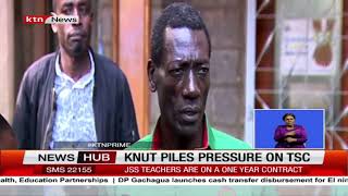 KNUT piles pressure on TSC: KNUT wants TSC to employ teachers on contract