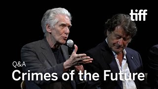 CRIMES OF THE FUTURE Cast + Crew Q&A | TIFF 2022