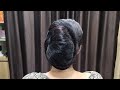 #Try this perfect clawclip waterfall hairstyle-2!#How to make easy bun hairstyle!