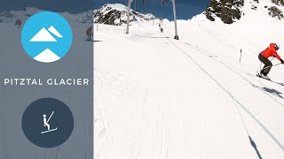 Brunnenkogel lift | Pitztal Glacier, Austria | Piste View