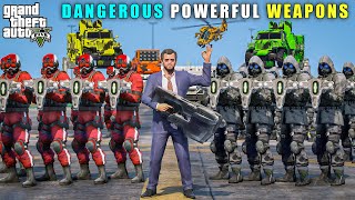 GTA 5 : NEW DANGEROUS POWERFUL WEAPONS FOR BODYGUARDS || BB GAMING