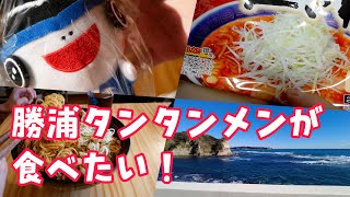 勝浦タンタンメンを食べに行く動画のはずでした