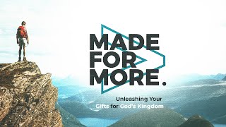 Made for More | Guest Speaker Morris Gleiser