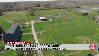 From haunted hayrides to court: Small-town dispute sparks costly legal battle