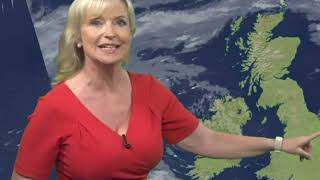 Carol defo gets nippy during national weather !