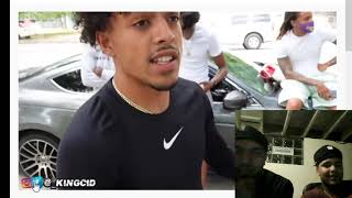 KING CID VS SMOOTH GIO! ** I PULLED UP** FIGHT "YSTB" REACTION