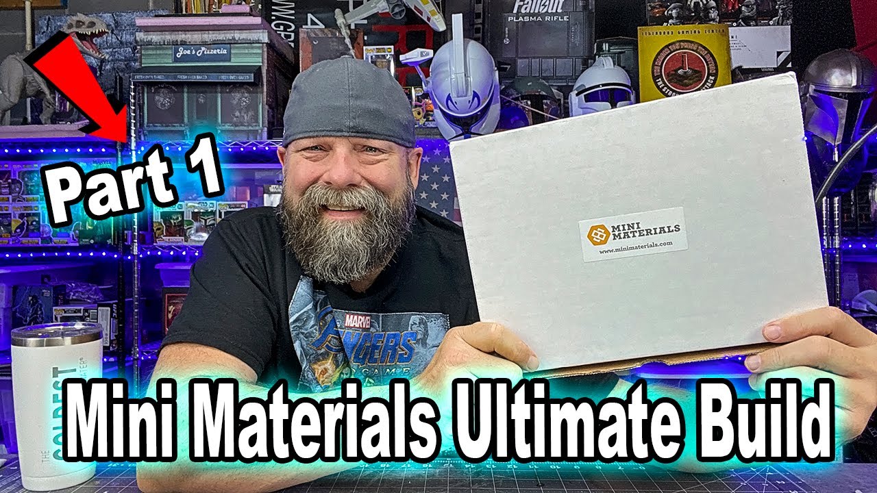 Mini Materials Ultimate Build Part 1 Wood Sub Structure Youtube