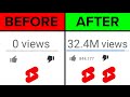 How To Get 1M+ Views on YouTube Shorts EVERY TIME YOU POST (NEW METHOD to go viral on YouTube)